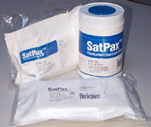 Wiper, Satpax 1000,Polyester and Cellulose,70% Isopropyl Alcohol/30% Deionized WaterBerkshire Corporation